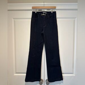 PAIGE Leenah Jolene High Rise Straight Leg Jeans in Montecito, Size 27